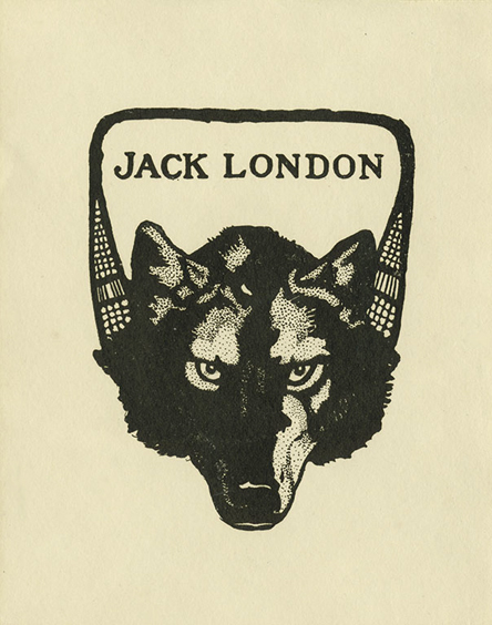 «Jack London's bookplate»
